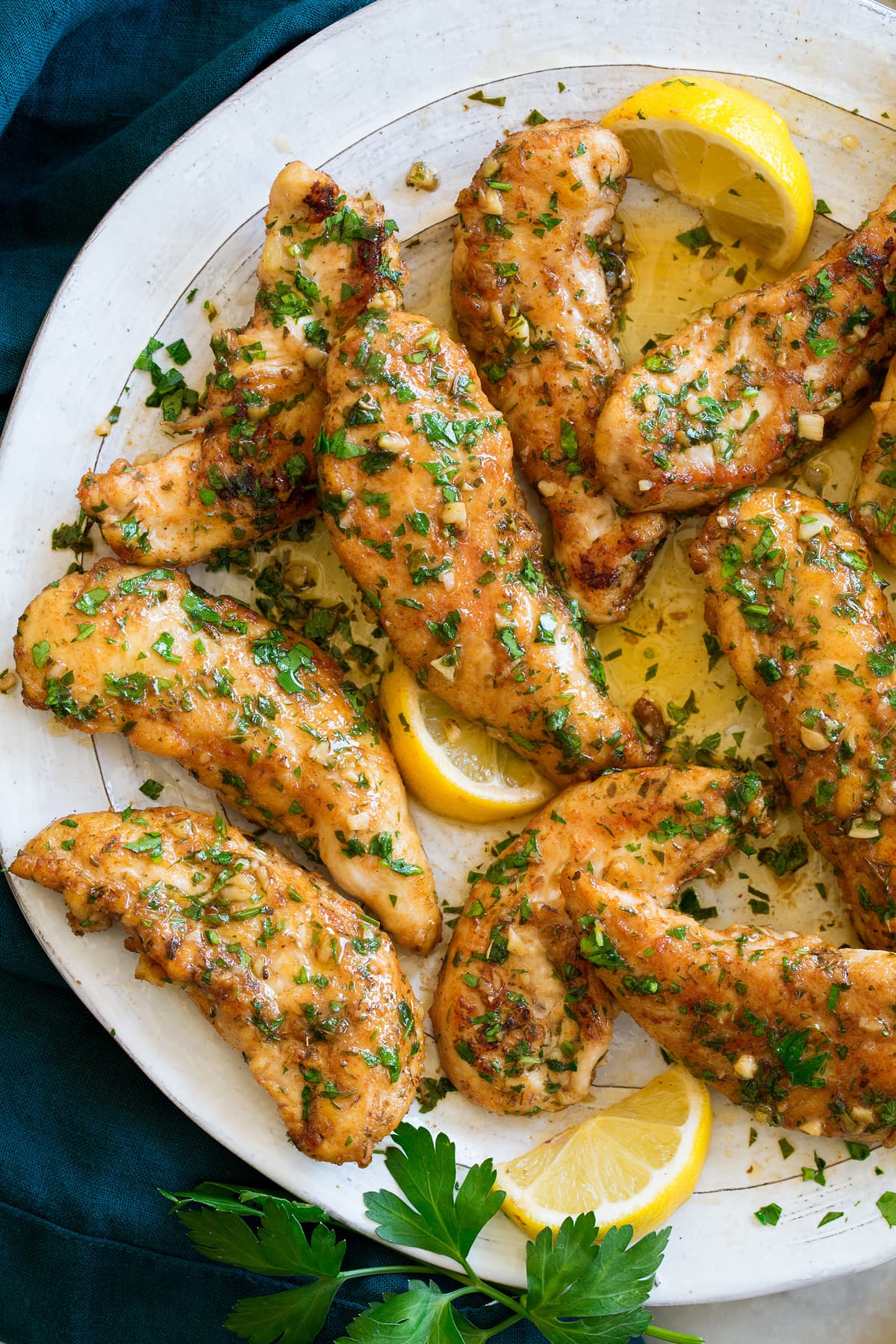 Quick & Easy Zesty Lemon Butter Chicken Tenders Recipe